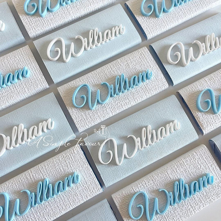 Acrylic Name Favour Chocolates